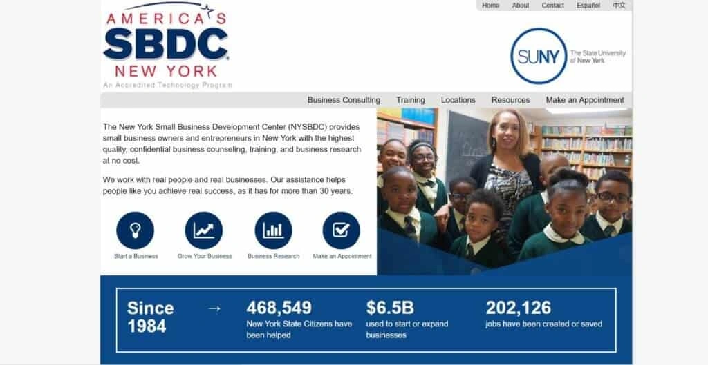 America’s Small Business Development Center New York Image