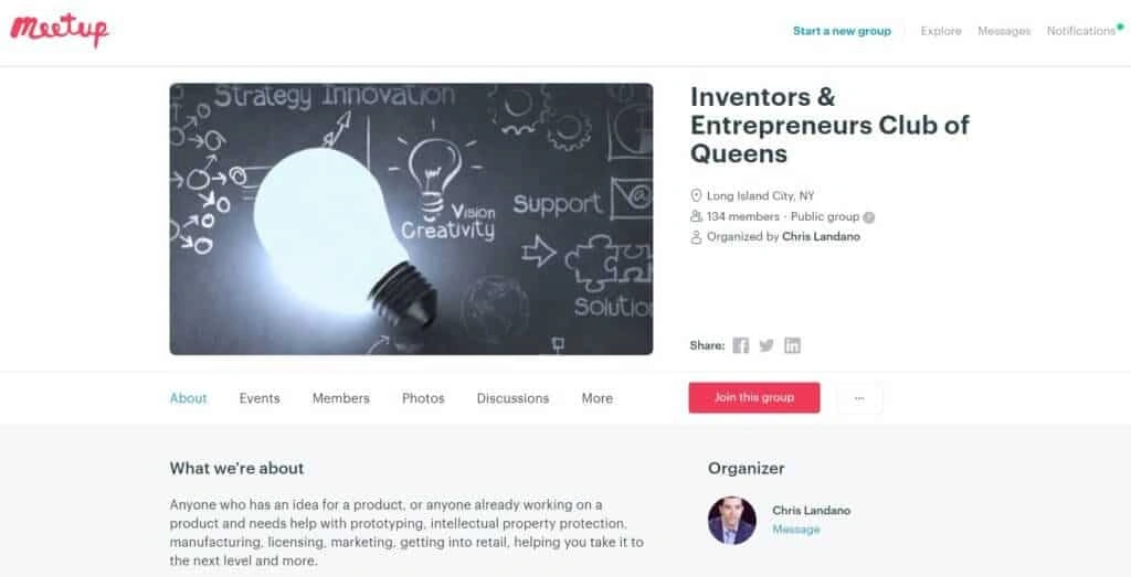 Inventors & Entrepreneurs Club of Queens Image