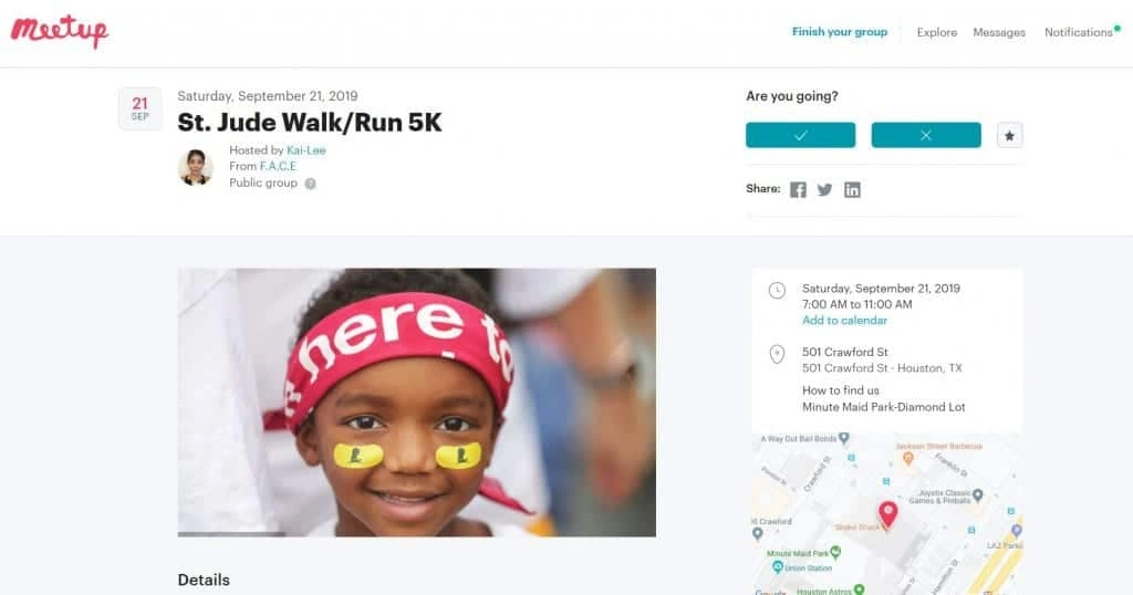 St. Jude Walk Image