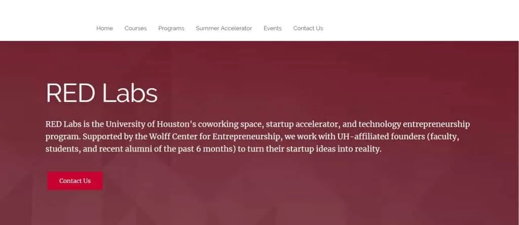 RED Labs Accelerator Image