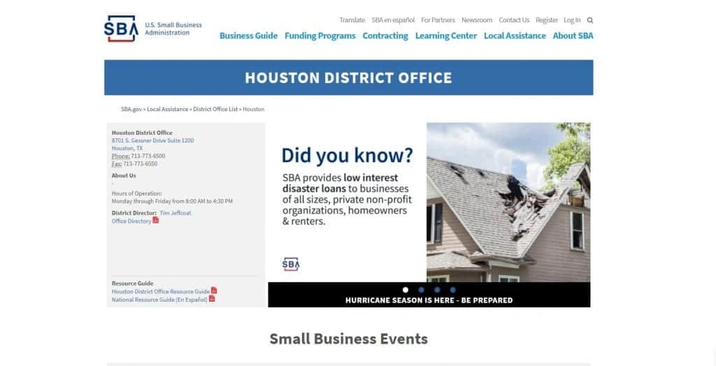 U.S. Small Business Administration, Houston, TX Image