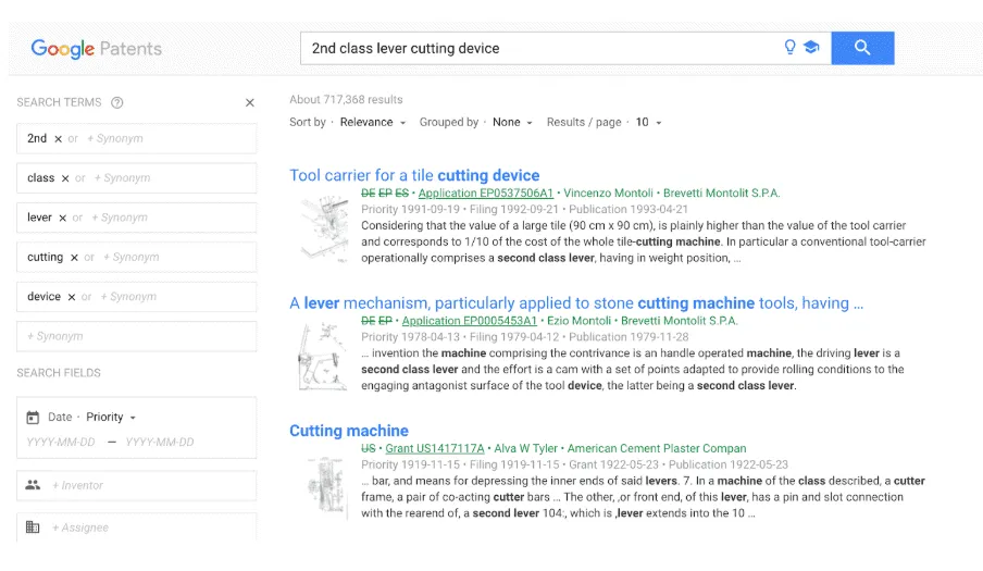 example search Image