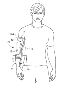 Wearable Rehabilitation and Relaxation Aid patent drawing