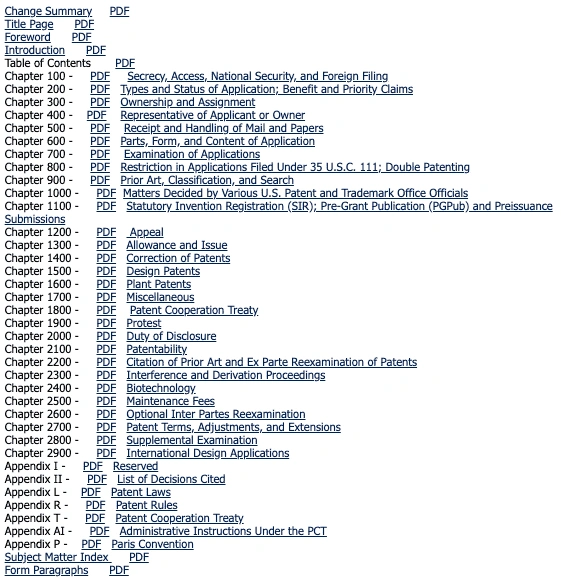 chapters/information Image