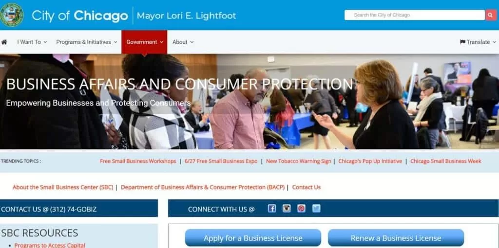 Chicago Small Business Center Image