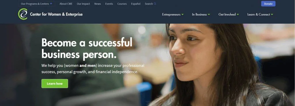 Center for Women & Enterprise Image