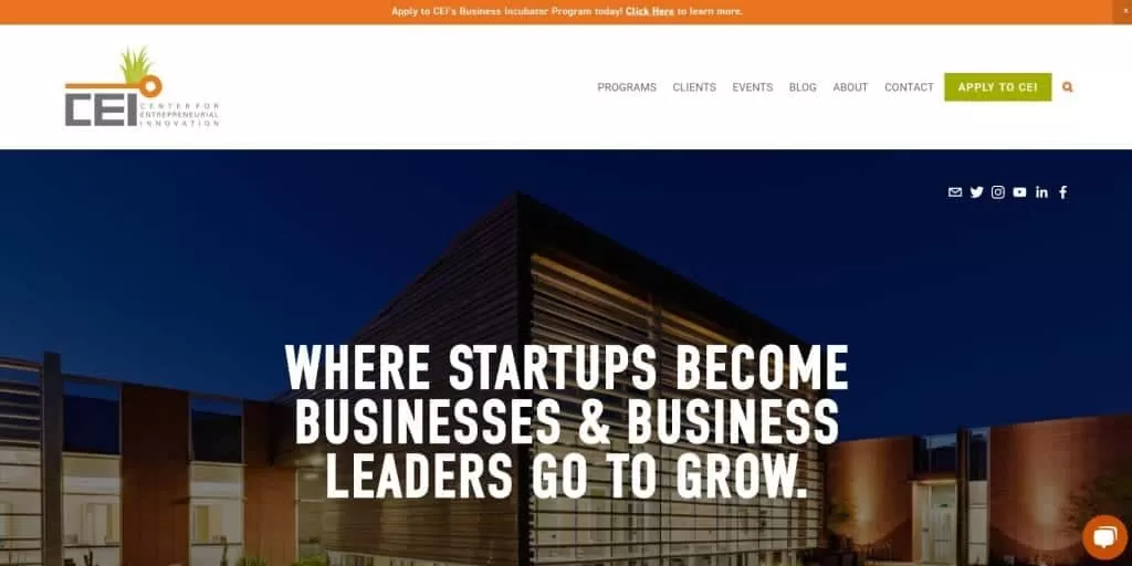 Center for Entrepreneurial Innovation Image