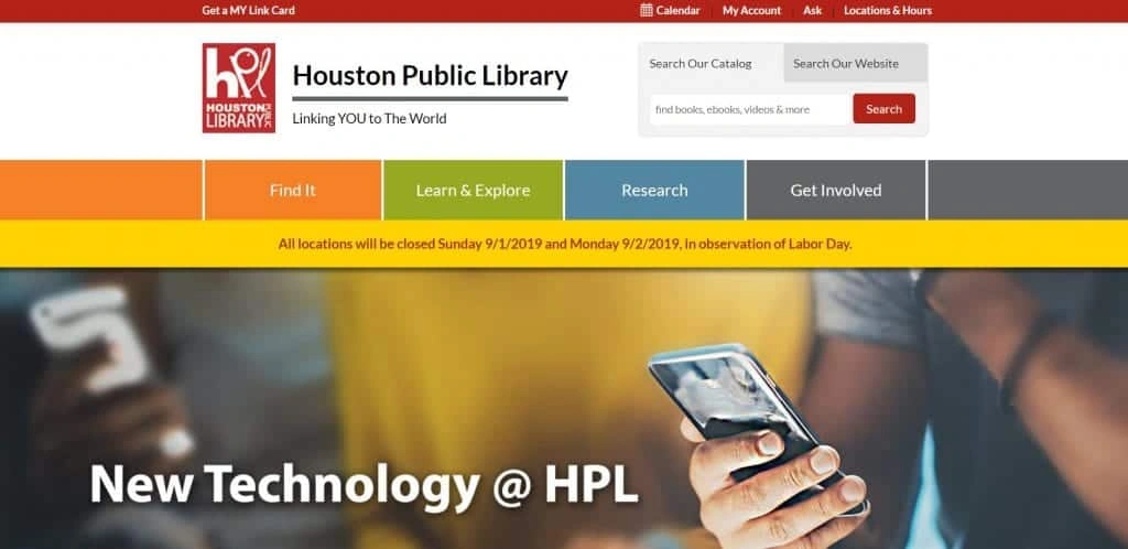 Houston Public Library Image