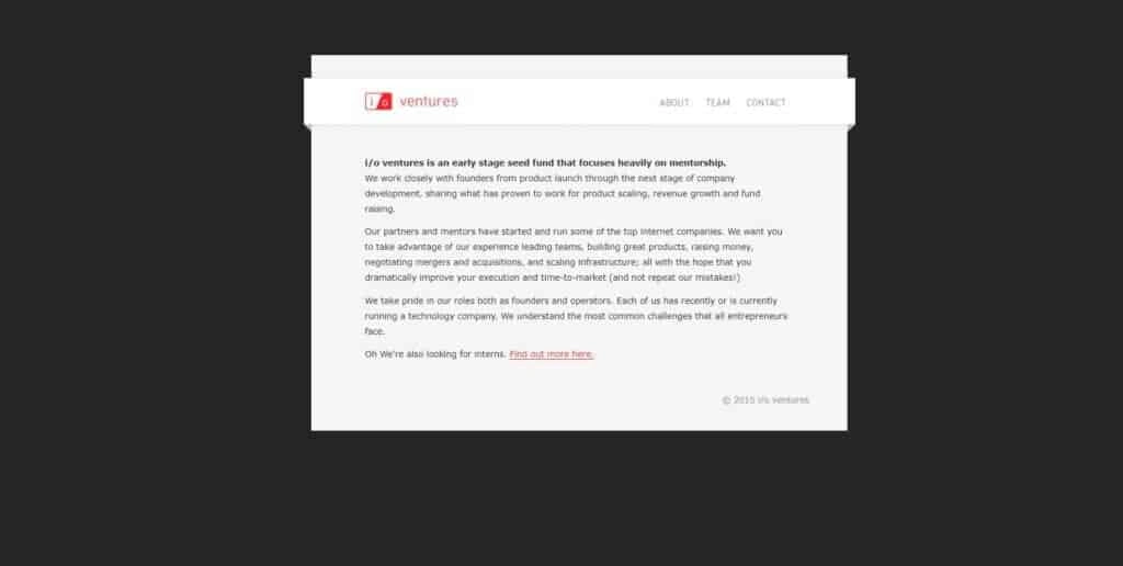i/o Ventures Image