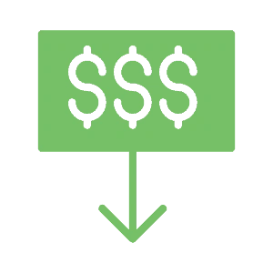 Lower Upfront Expenses Image
