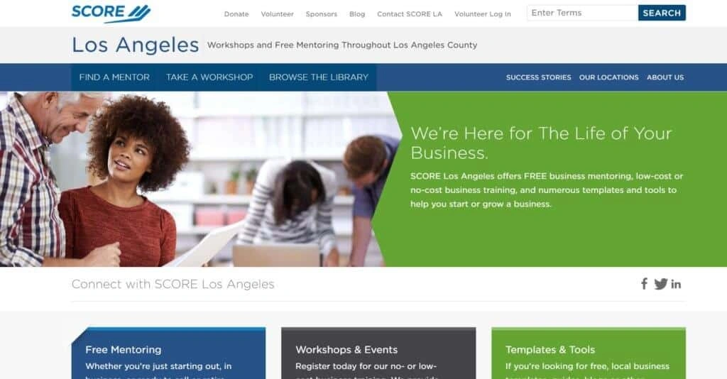 SCORE Los Angeles Image