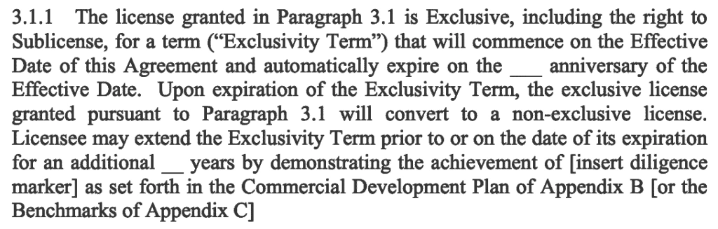 The License Granted Image