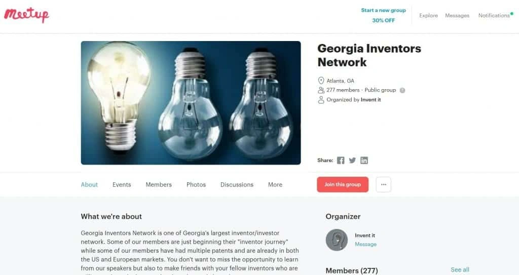 Georgia Inventors Network Image