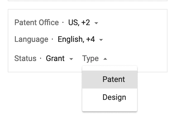 Two Types Of Patents In Google Image