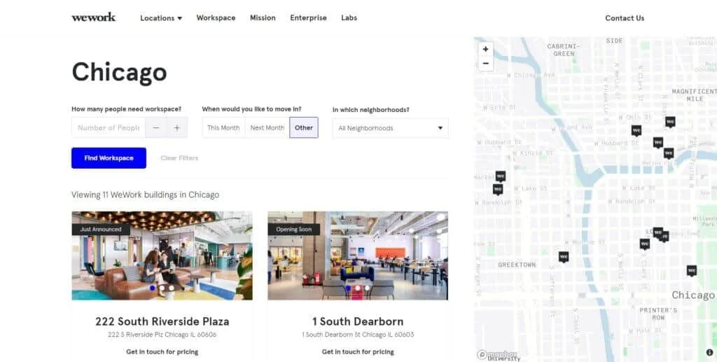 WeWork Chicago Image