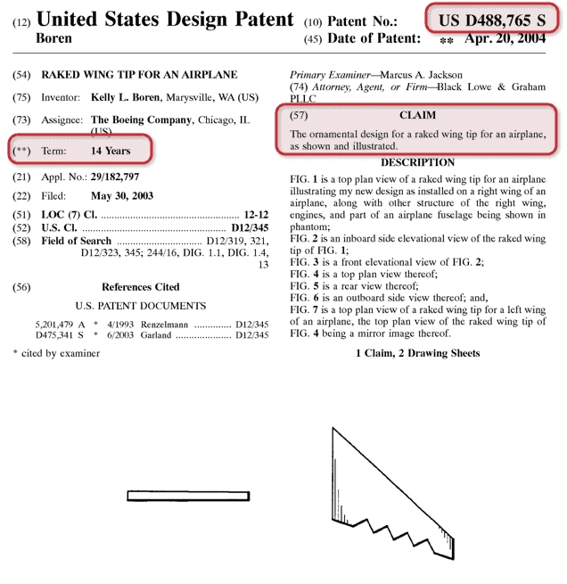 Wing Tip Design Image