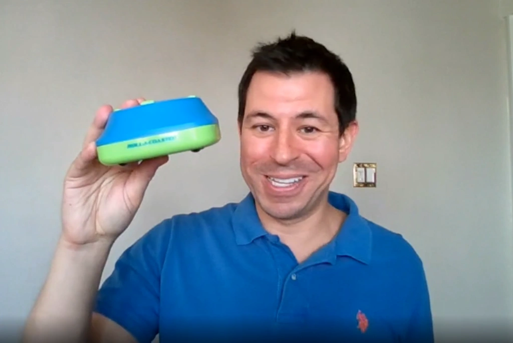 David Krueger, Inventor of the Roll-A-Coaster Rolling Drink Coaster
